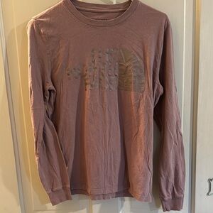 The North Face Dusty Rose Long Sleeve Tee